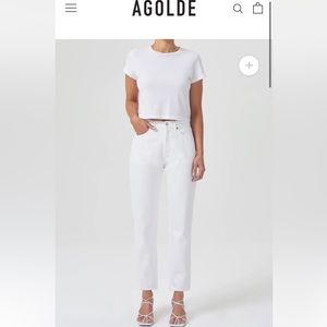 Lana Straight denim jeans nwot